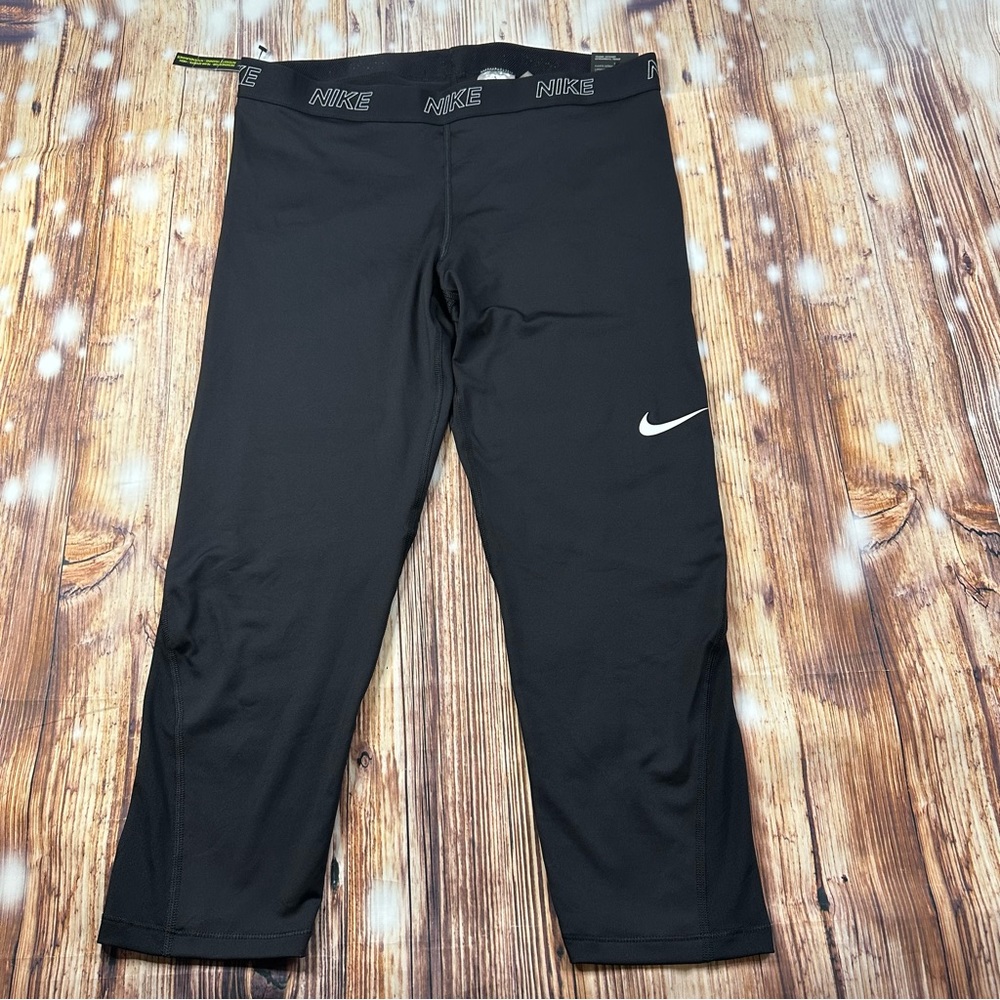 NWT NIKE Victory Baselayer Tight Dri-Fit Capri Leggings Size XXL
